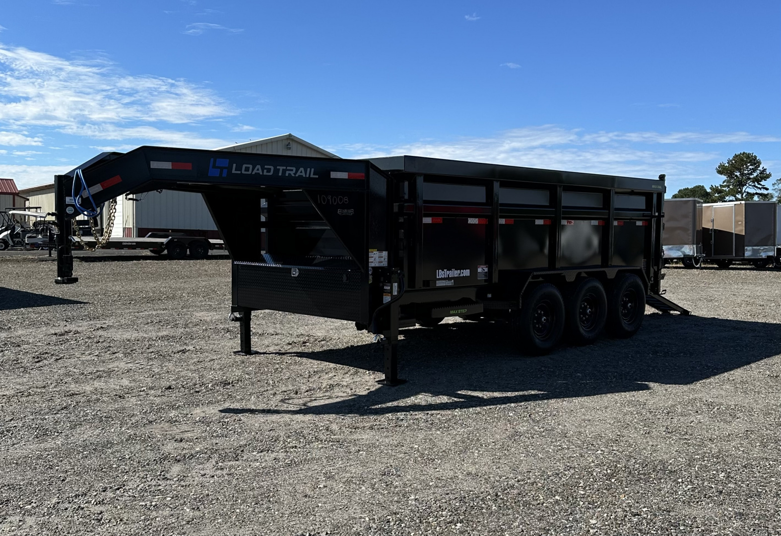 New 2026 Load Trail 83" X 16' TRIPLE AXLE DUMP