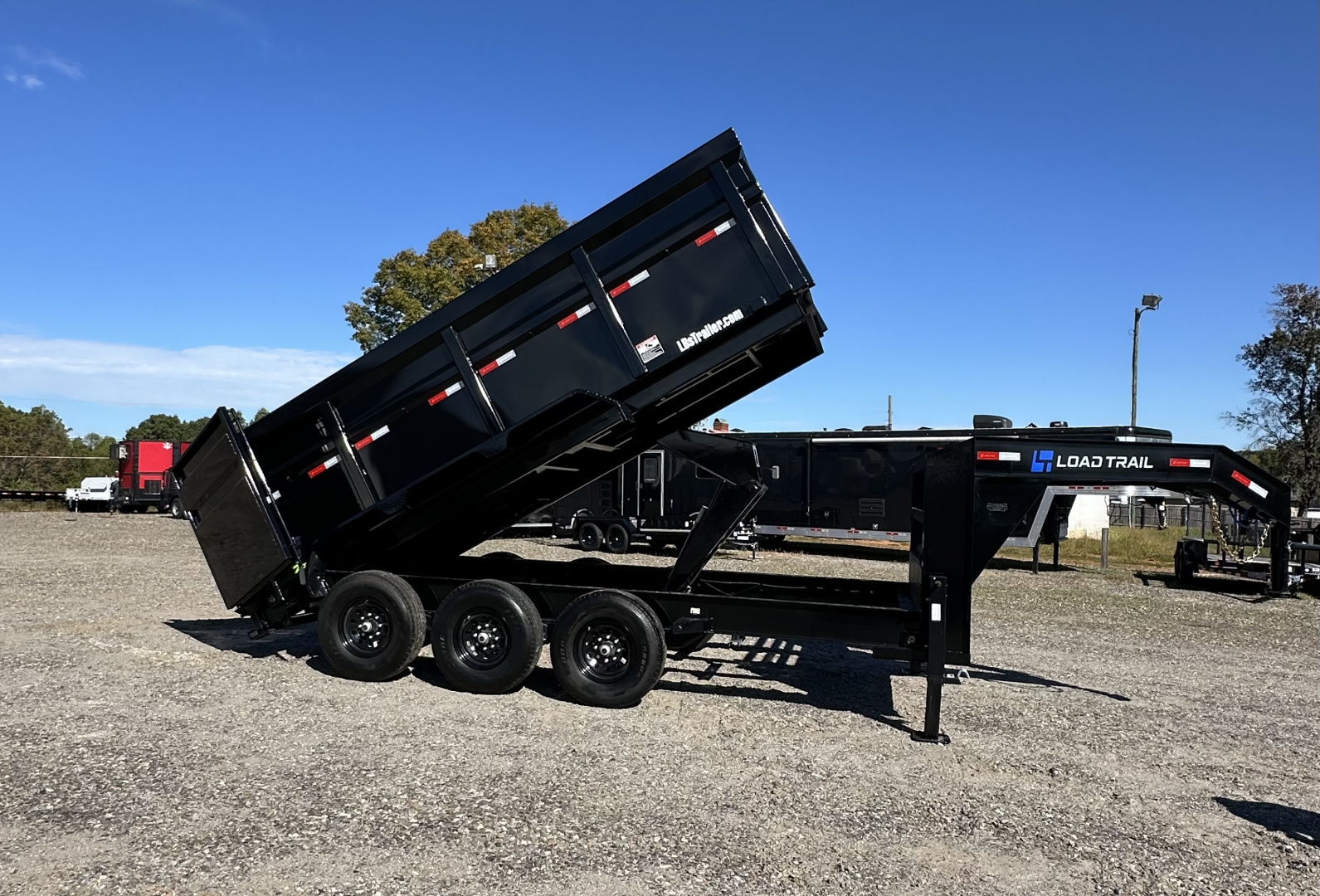 New 2026 Load Trail 83" X 16' TRIPLE AXLE DUMP