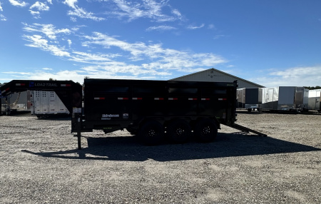 New 2026 Load Trail 83" X 16' TRIPLE AXLE DUMP
