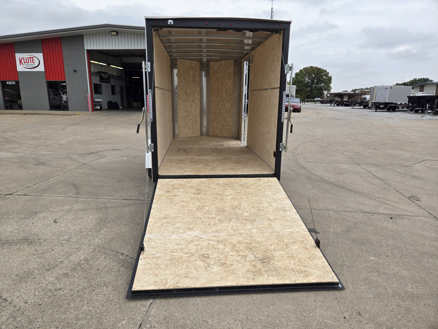 New 2026 H&H Trailers 6x12 HH Series Flat Top V-Nose 3K Cargo / Enclosed Trailer