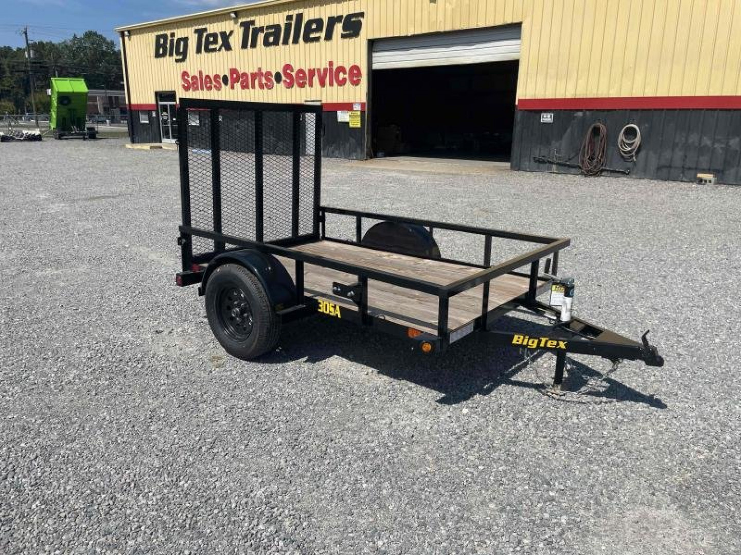 New 2026 Big Tex Trailers 5x8 30SA w/ Gate Utility Trailer
