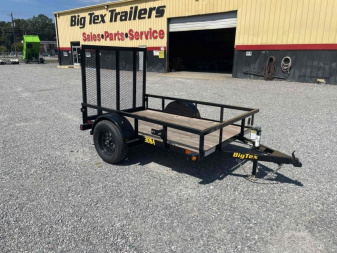 New 2026 Big Tex Trailers 5x8 30SA w/ Gate Utility Trailer