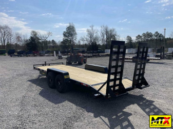 New 2026 Down 2 Earth Trailers 20ft 14K w/ Fold Up Ramps Equipment Trailer