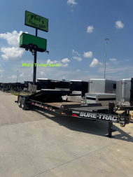 New 2025 Sure-Trac EQUIPMENT TRAILER 22k gvwr TILT 24’ tilt trailer 18+ 6 10k axles Tilt Trailer