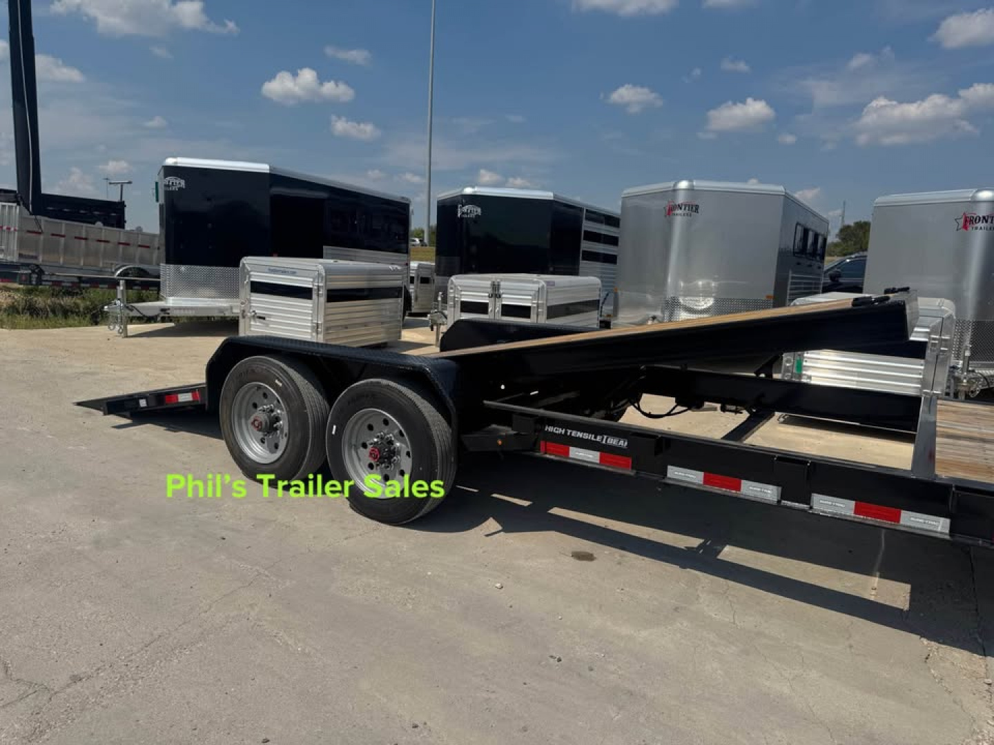 New 2025 Sure-Trac EQUIPMENT TRAILER 22k gvwr TILT 24’ tilt trailer 18+ 6 10k axles Equipment Trailer