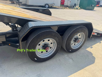 New 2025 Sure-Trac EQUIPMENT TRAILER 22k gvwr TILT 24’ tilt trailer 18+ 6 10k axles Equipment Trailer