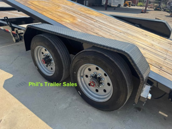 New 2025 Sure-Trac EQUIPMENT TRAILER 22k gvwr TILT 24’ tilt trailer 18+ 6 10k axles Equipment Trailer