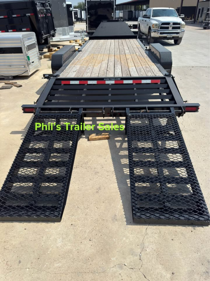 New 2025 Sure-Trac 22’ Equipment Trailer 2-10 k axles pro series trailers 22k Equipment Trailer