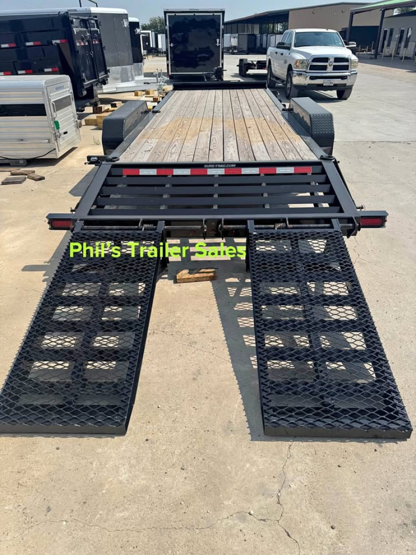 New 2025 Sure-Trac 22’ Equipment Trailer 2-10 k axles pro series trailers 22k Equipment Trailer