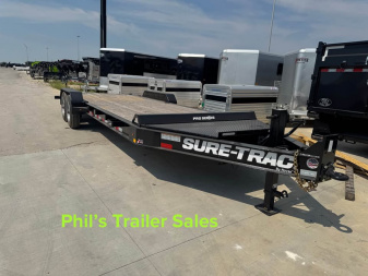 New 2025 Sure-Trac 22’ Equipment Trailer 2-10 k axles pro series trailers 22k Equipment Trailer
