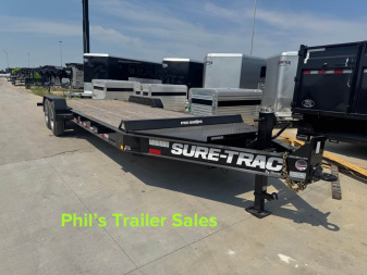 New 2025 Sure-Trac 22’ Equipment Trailer 2-10 k axles pro series trailers 22k Equipment Trailer