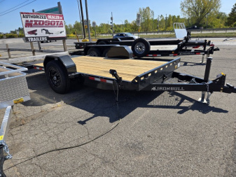 New 2026 Iron Bull 2026 Iron Bull 80x12 SA Gravity Tilt Equipment 7k GVW Equipment Trailer