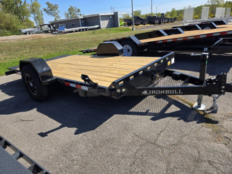 New 2026 Iron Bull 2026 Iron Bull 80x12 SA Gravity Tilt Equipment 7k GVW Equipment Trailer