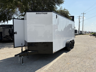 New 2026 Stallion Manufacturing LLC SM 7x16 Cargo / Enclosed Trailer