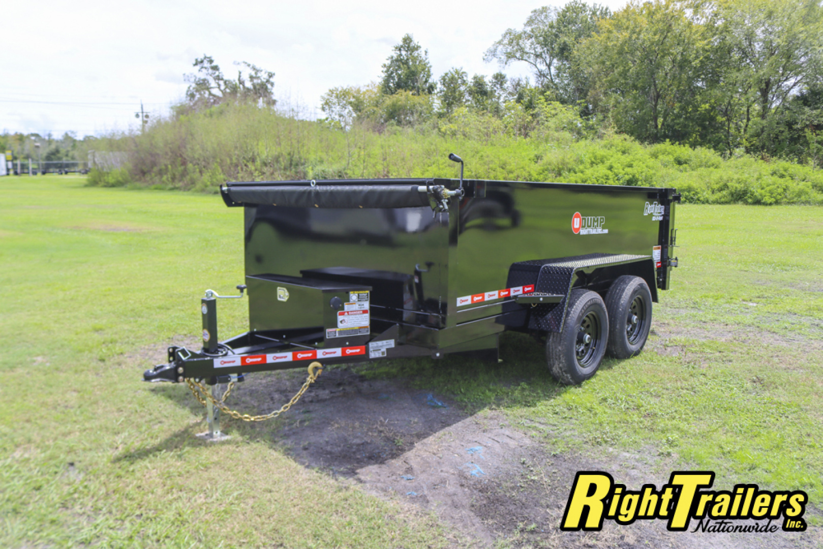 New 2025 6X12 U-Dump Dump Trailer