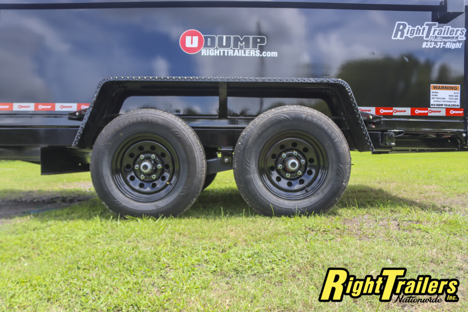 New 2025 6X12 U-Dump Dump Trailer