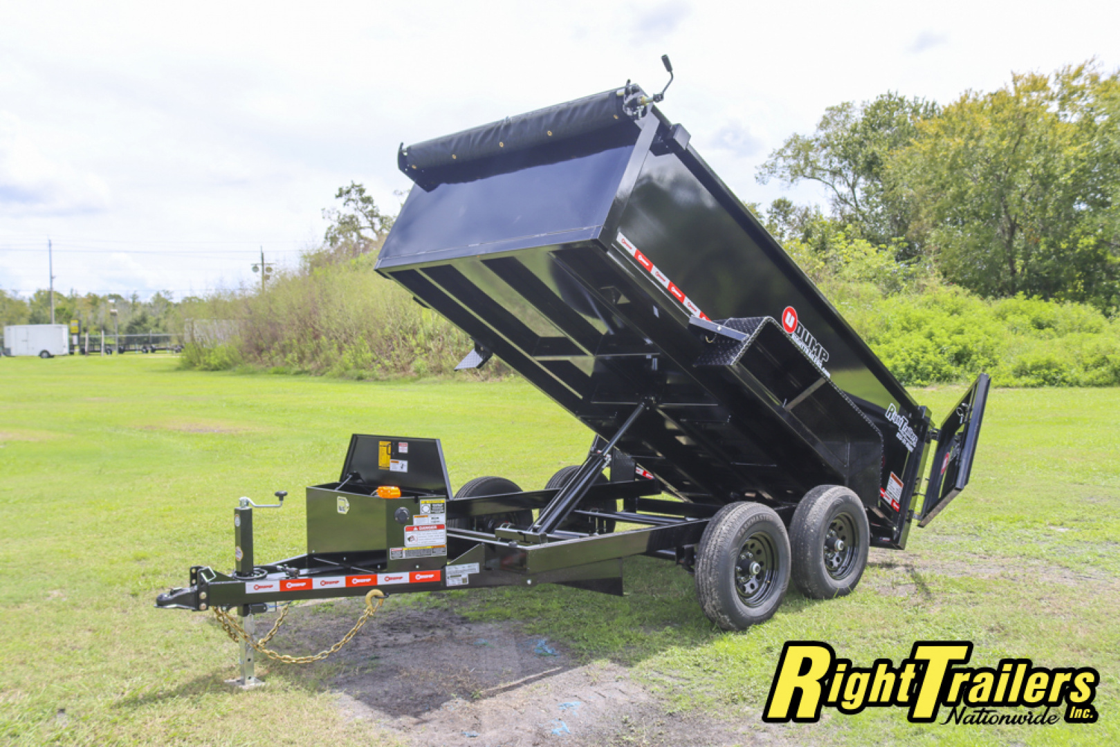 New 2025 6X12 U-Dump Dump Trailer