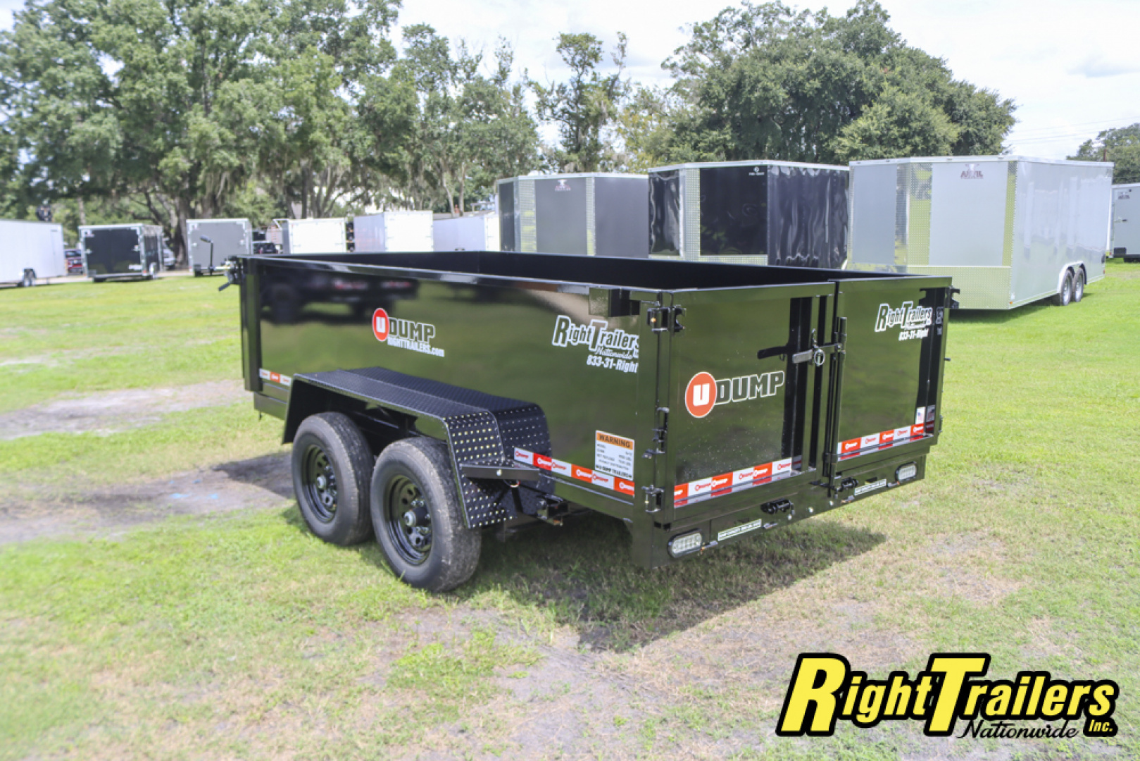 New 2025 6X12 U-Dump Dump Trailer
