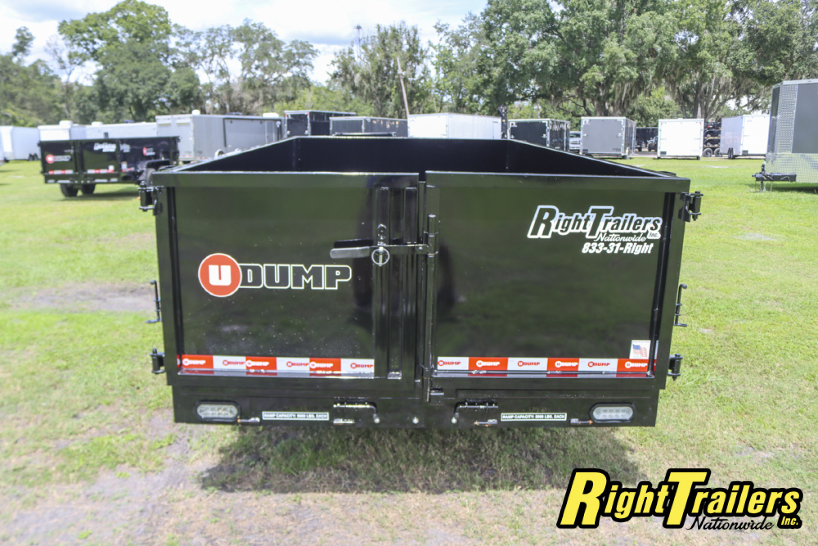 New 2025 6X12 U-Dump Dump Trailer