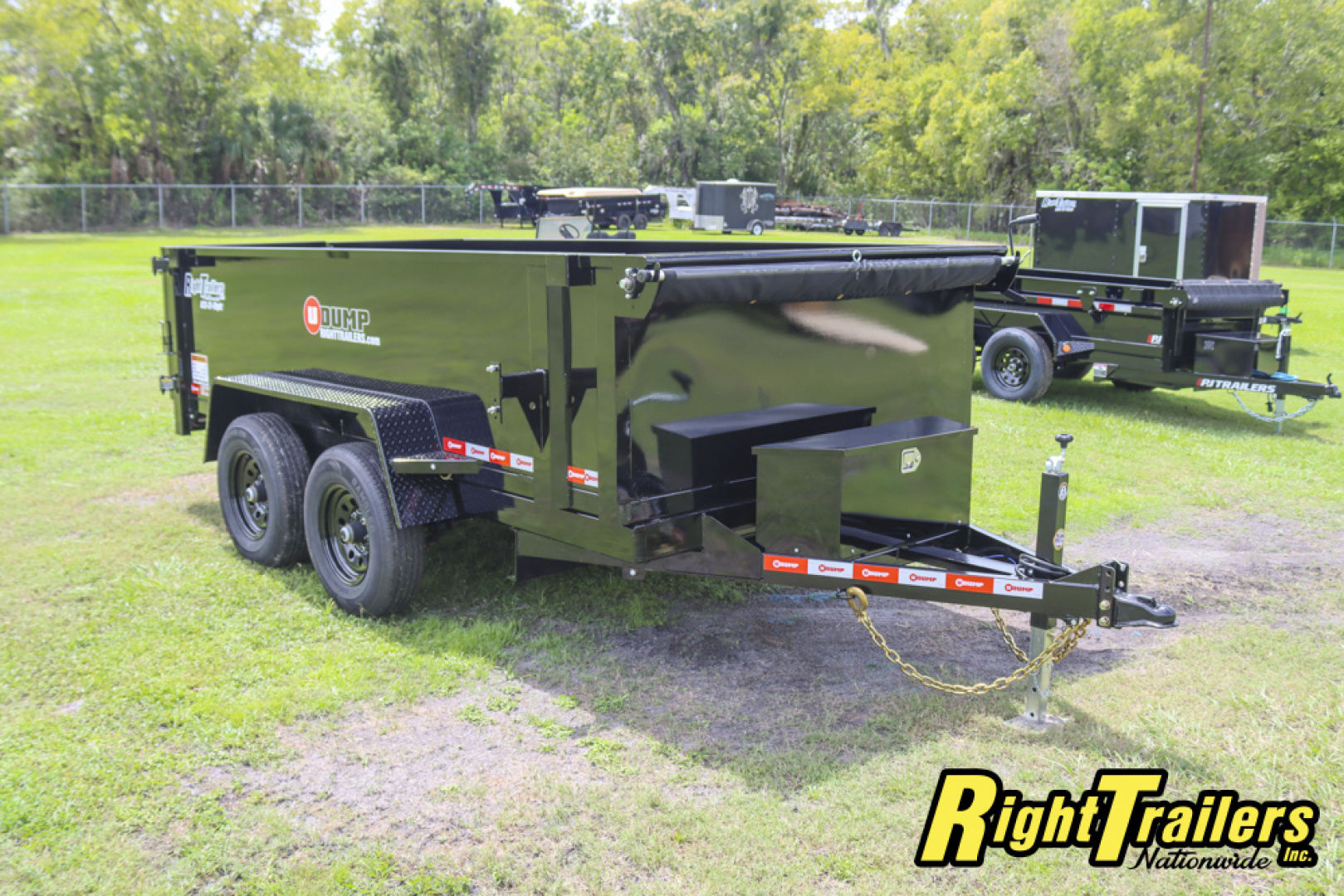 New 2025 6X12 U-Dump Dump Trailer