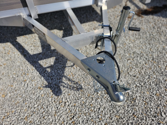 New 2023 Sure-Trac 7 x 12 3K Idler Aluminum Composite High Side Utility Trailer