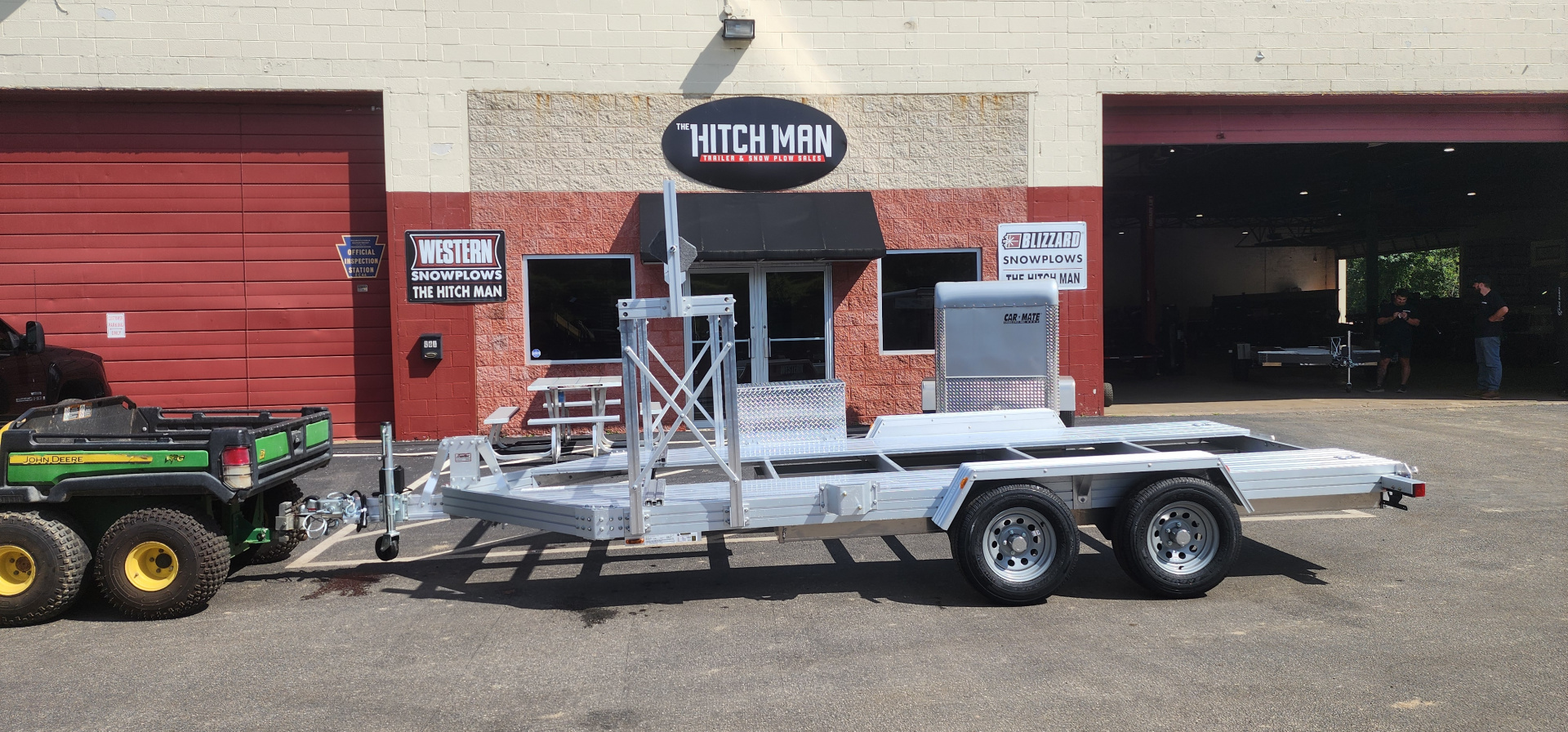 New 7 x 14'-2" Trailex CT-8455EB "HYPERCAR" Car / Racing Trailer 7k **84" between fenders