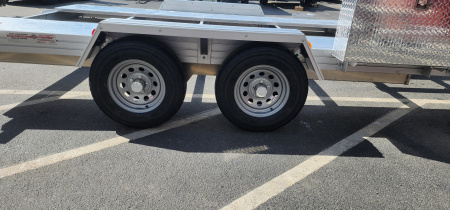 New 7 x 14'-2" Trailex CT-8455EB "HYPERCAR" Car / Racing Trailer 7k **84" between fenders