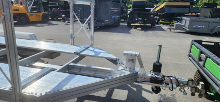 New 7 x 14'-2" Trailex CT-8455EB "HYPERCAR" Car / Racing Trailer 7k **84" between fenders