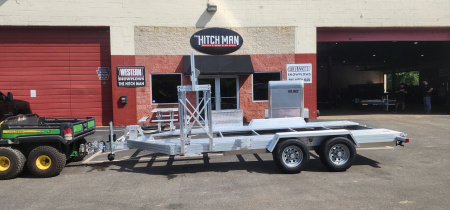 New 7 x 14'-2" Trailex CT-8455EB "HYPERCAR" Car / Racing Trailer 7k **84" between fenders