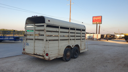 Used 1981 WW 5'x14' Stock Trailer