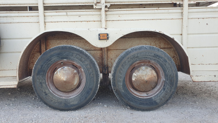 Used 1981 WW 5'x14' Stock Trailer