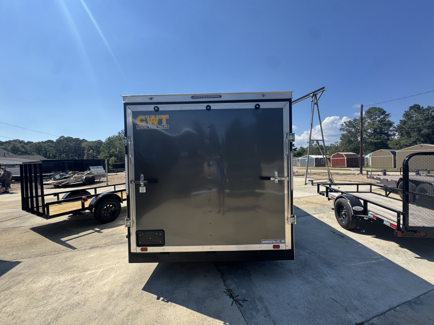 New 2026 Covered Wagon Trailers 7x16 Cargo / Enclosed Trailer