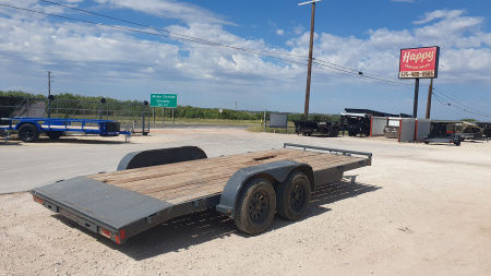 Used 2024 Lamar Trailers 83"x18' Car Hauler- CE