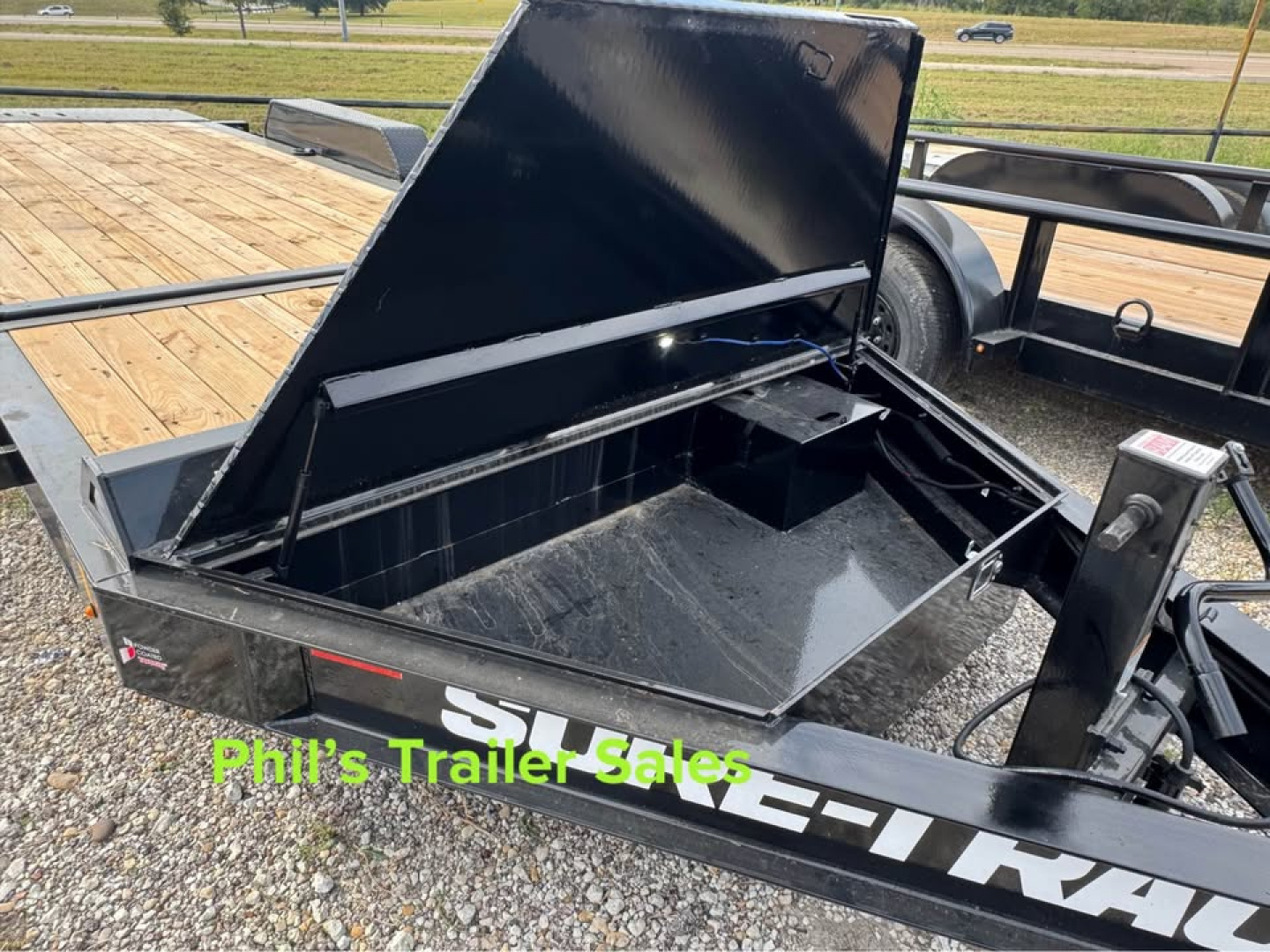 New 2025 Sure-Trac Tilt 20 EQUIPMENT TRAILER 17.6k commercial grade 8 k axles tilt Equipment Trailer