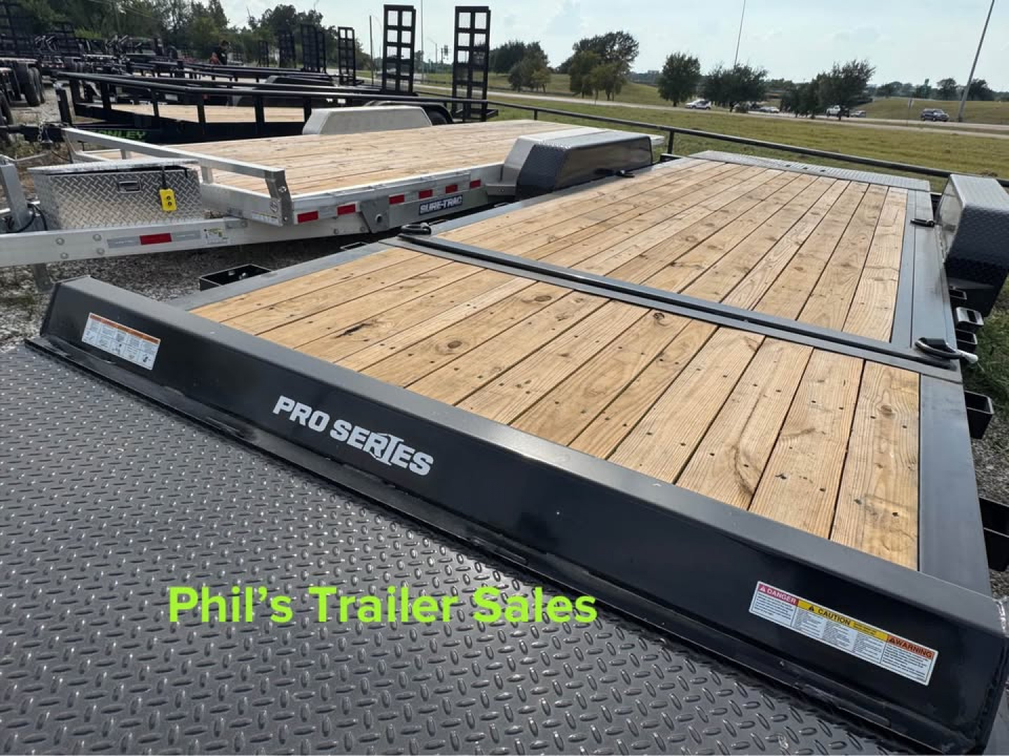 New 2025 Sure-Trac Tilt 20 EQUIPMENT TRAILER 17.6k commercial grade 8 k axles tilt Equipment Trailer