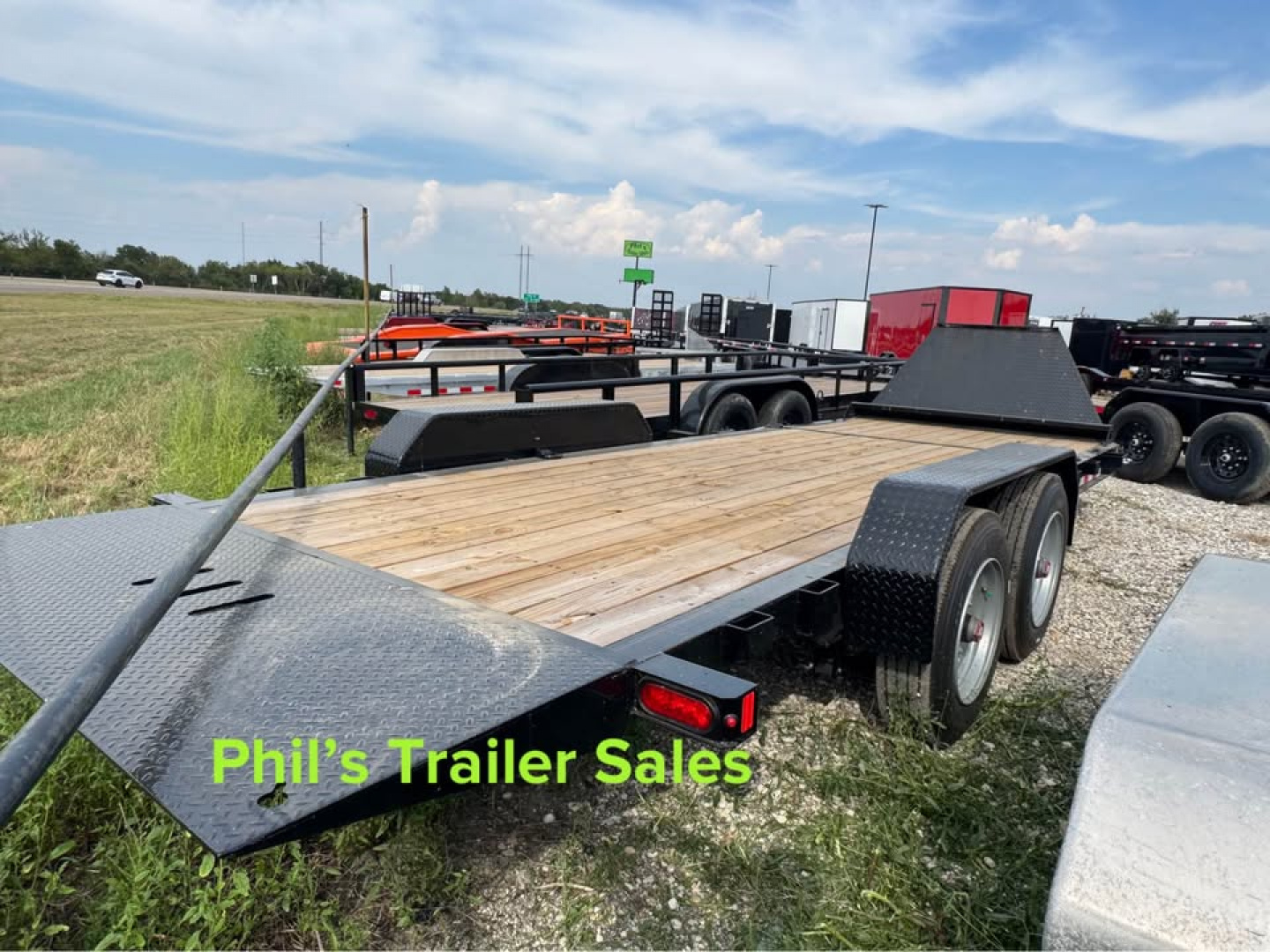 New 2025 Sure-Trac Tilt 20 EQUIPMENT TRAILER 17.6k commercial grade 8 k axles tilt Equipment Trailer