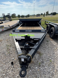 New 2025 Sure-Trac Tilt 20 EQUIPMENT TRAILER 17.6k commercial grade 8 k axles tilt Equipment Trailer