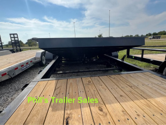 New 2025 Sure-Trac Tilt 20 EQUIPMENT TRAILER 17.6k commercial grade 8 k axles tilt Tilt Trailer