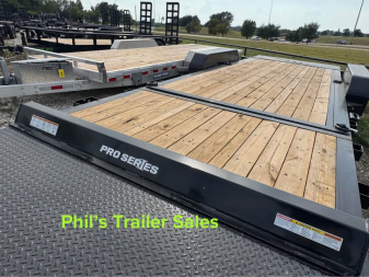 New 2025 Sure-Trac Tilt 20 EQUIPMENT TRAILER 17.6k commercial grade 8 k axles tilt Tilt Trailer