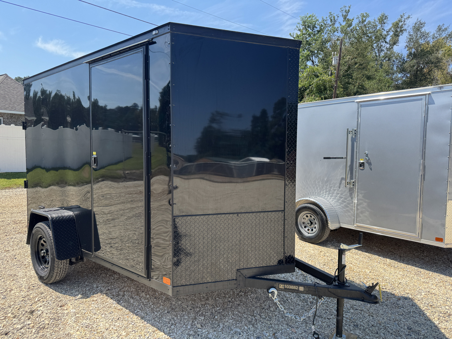 New 2026 Covered Wagon Trailers 6x10 Cargo / Enclosed Trailer