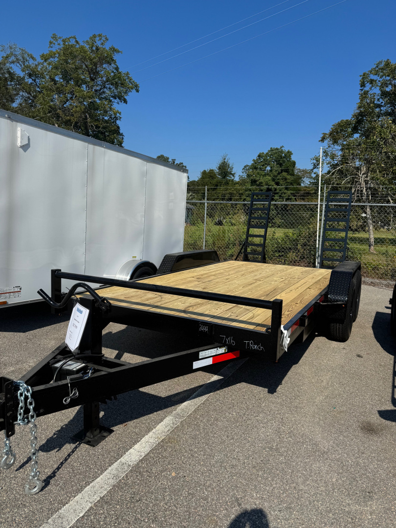 New 2026 Bye-Rite Trailers 7X16 Equipment Trailer