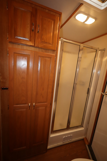 Used 2003 Featherlite Trailers 4 Horse 13' LQ Horse Trailer