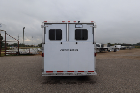 Used 2003 Featherlite Trailers 4 Horse 13' LQ Horse Trailer