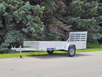 New 2026 Aluma 6812H-ESA-S-TG Utility Trailer / ALL ALUMINUM / 69" WIDE X 12' LONG