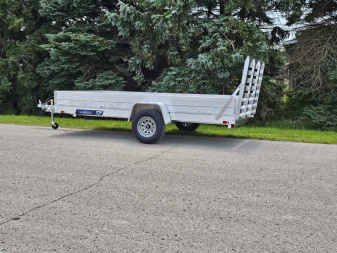 New 2026 Aluma 6812H-ESA-S-TG Utility Trailer / ALL ALUMINUM / 69" WIDE X 12' LONG