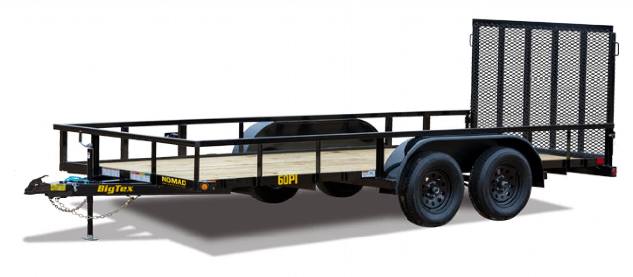 New 2027 BIG TEX TRAILERS 60PI-16 Utility Trailer