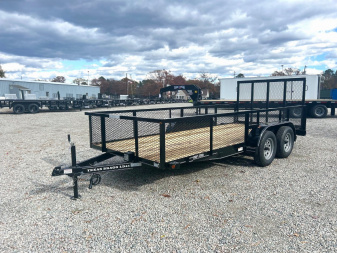 New 2025 Texas Bragg 16LD w/ 2' Sides & Gate