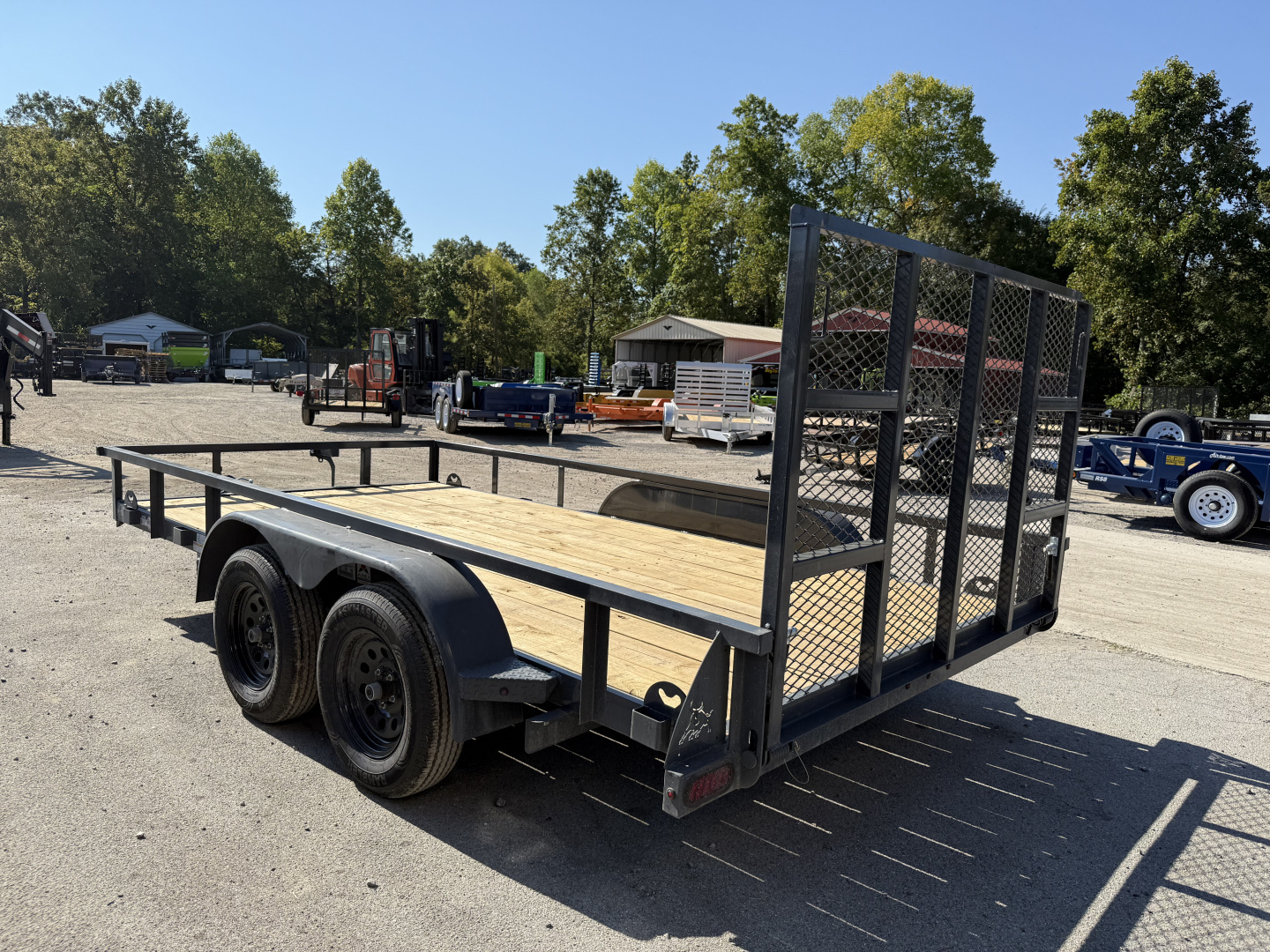 New 2026 Iron Bull UTB 83X14 UTILITY, FOLD FLAT GATE Utility Trailer