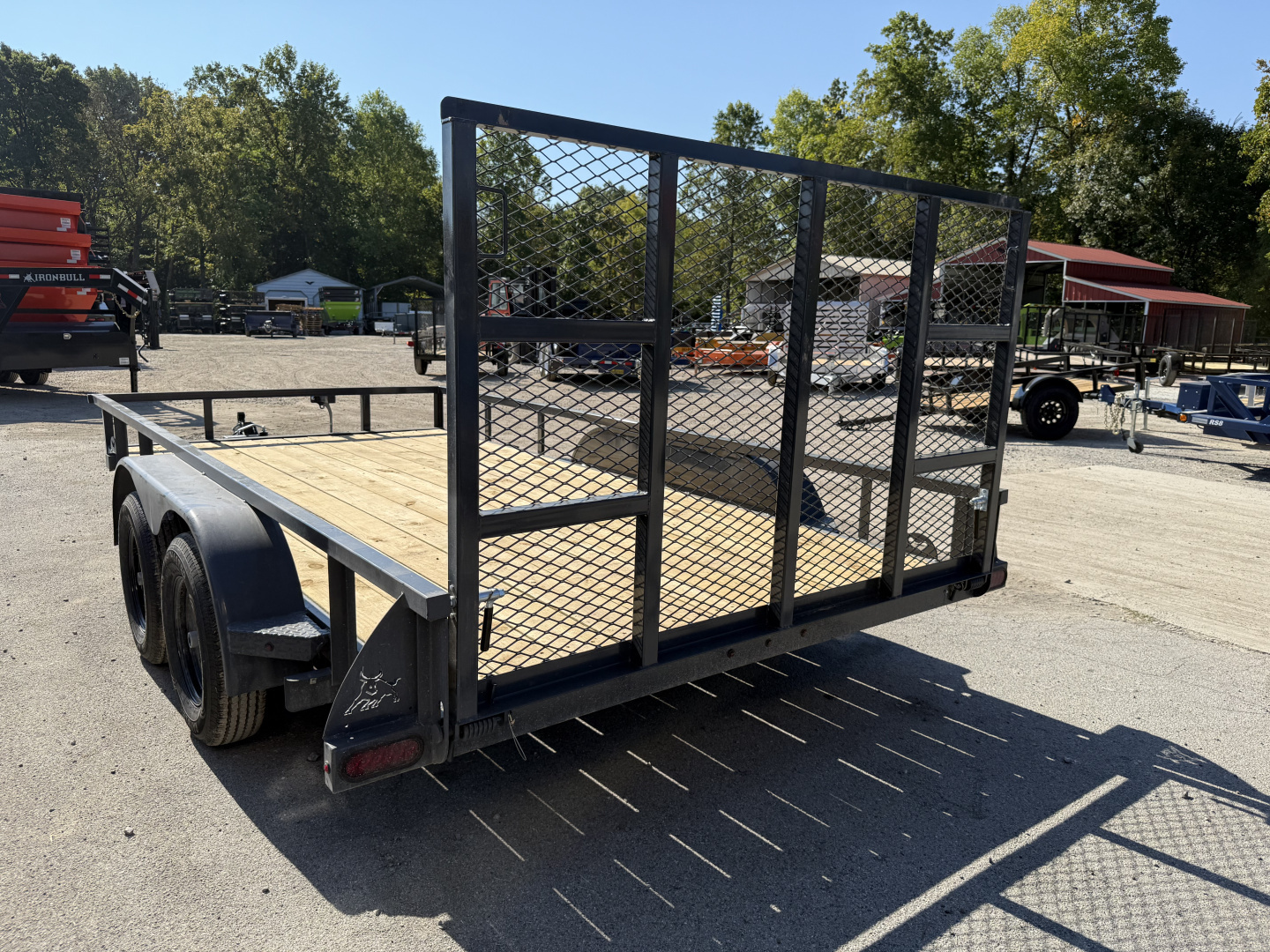 New 2026 Iron Bull UTB 83X14 UTILITY, FOLD FLAT GATE Utility Trailer