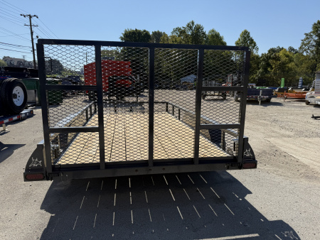 New 2026 Iron Bull UTB 83X14 UTILITY, FOLD FLAT GATE Utility Trailer